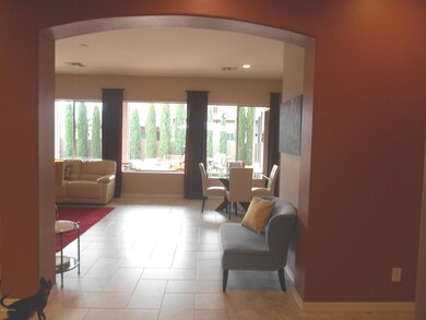 Front entry to living room