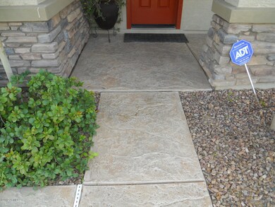 Stamped Concrete Sidewalk