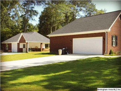Side view of finished home.