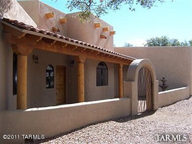 Entry courtyard