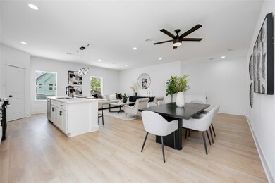 Spacious open-concept living area perfect for ente