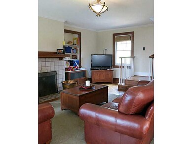 Living Room. The Arts and Crafts style shines thro