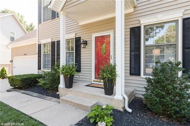 Well landscaped entry. Welcome home