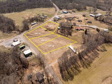 Bird's eye view with a rural view