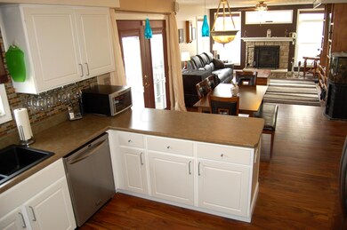 View of the Kitchen Dinette & Great Room