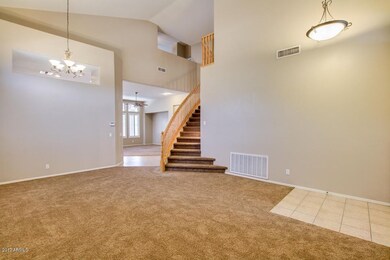 A Look Towards Family Room From Formal