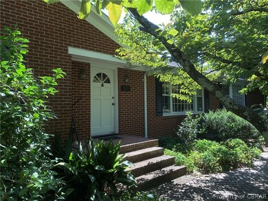 Privacy with Lovely Trees and Shrubs Along the Fro