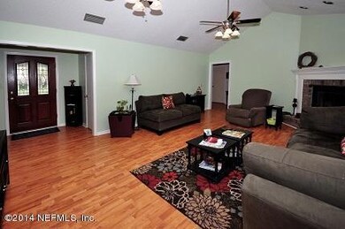 Foyer and Living Room