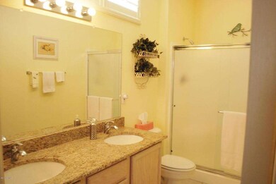 Master bathroom w/ granite