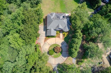 Over head view of Whitley Rd house.