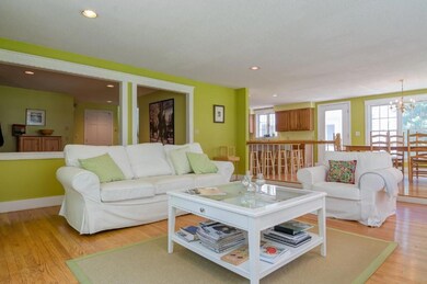 Living room and Kitchen flow together
