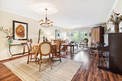Spacious Living / Dining combo with gorgeous treet