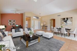 Living Room 2 staged