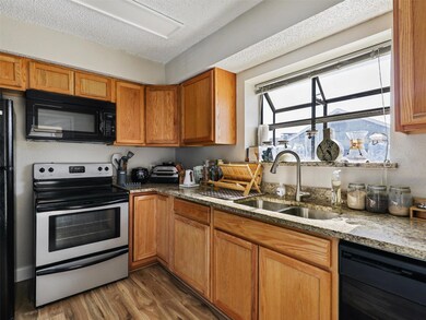 Kitchen features natural light with the perfect wi