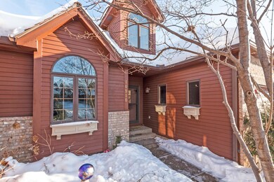 Front entrance is welcoming and the snow is finally melting off the walkway :)