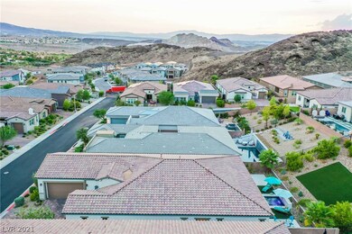 Nestled in the mountains of Lake las Vegas