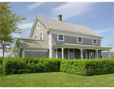 Exterior Front. Main house with 5 bedrooms, 2 full
