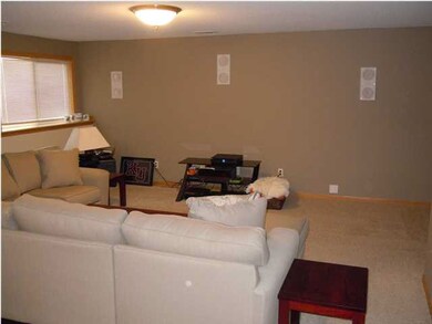 Basement rec room