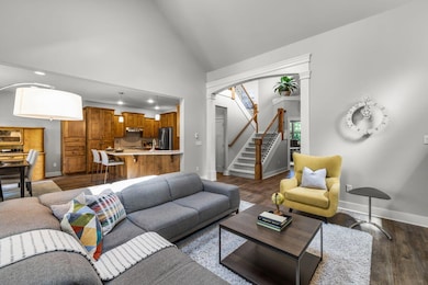 Open great room plan