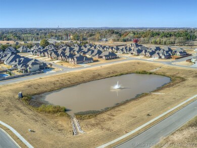 Neighborhood Pond with fountain