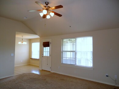Living Room w/ Raised Ceiling
