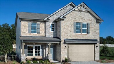Exterior of actual Landrum model home for sale.