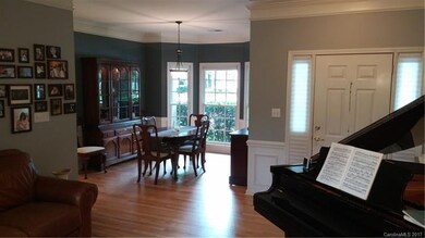 Gleaming hardwoods with an open and flowing  livin