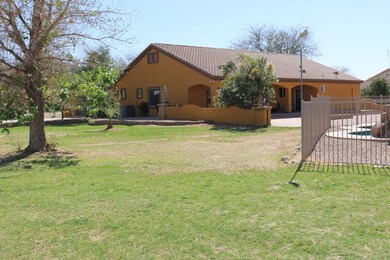 East side of property