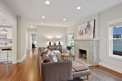 Wood burning Fireplace
