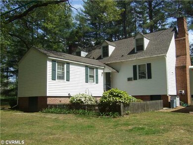 Exterior Back - Rear has a fenced in courtyard for