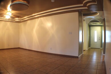 Entry and Living room view