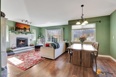 Open Concept Living and Dining Area