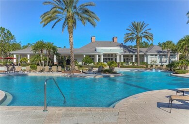 Heated resort style pool