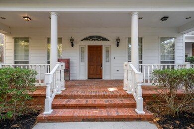 Beautiful steps welcome you to the expansive front porch!