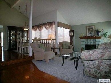 Entry is open to Living and Dining rooms