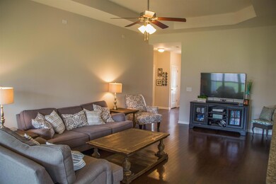 Spacious living-room, pre-wired for surround sound! 