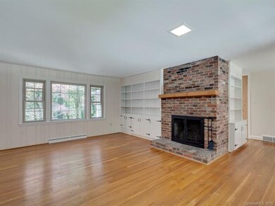 Original wood floors & wood burning fireplace - be