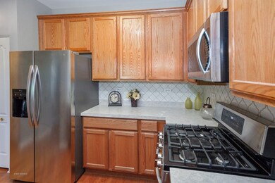 Newer stainless steel appliances are included.