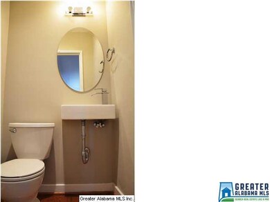 This half bath has so much contemporary design - A