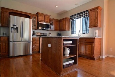 Kitchen with Stainless Steel Appliances and Granit