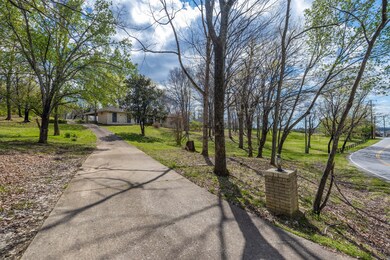 Driveway entrance from Old Hickory Blvd.