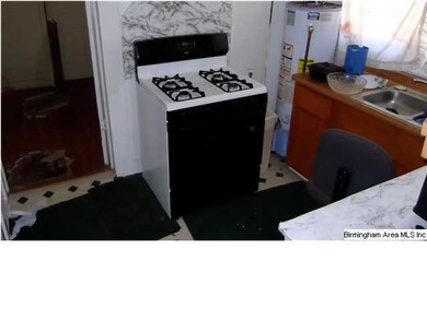 Nearly new stove remains