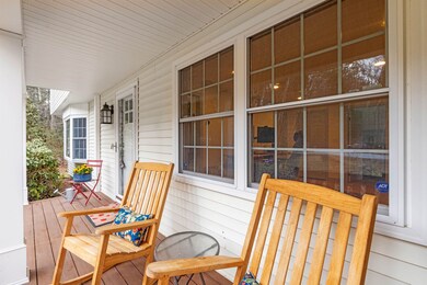 Covered farmer's porch