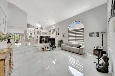 New Porcelain Tile throughout 1st Floor. Picture shows the view from the front door