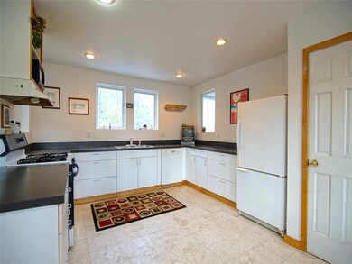 Kitchen with pantry