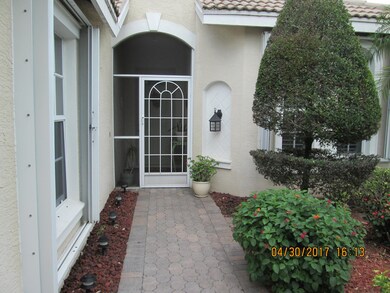 Screened front porch