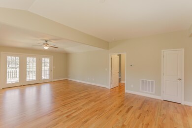 Dining area and living room