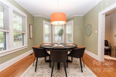 Spacious dining room that leads to a butler pantry