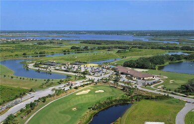 Overhead of clubhouse and community