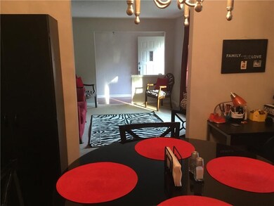 Formal dining and living rooms